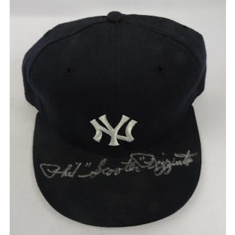 Phil (Scooter) Rizzuto Autographed New York Yankees Baseball Hat (7 1/4) JSA RR92214 (Reed Buy)