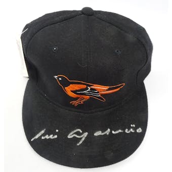 Luis Aparicio Autographed Baltimore Orioles Fitted Baseball Hat (7 1/8) JSA RR92189 (Reed Buy)