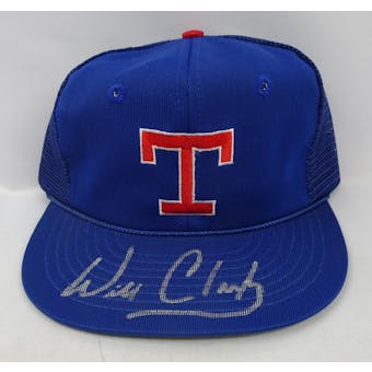 Will Clark Autographed Texas Rangers Adjustable Baseball Hat JSA  RR92233 (Reed Buy)