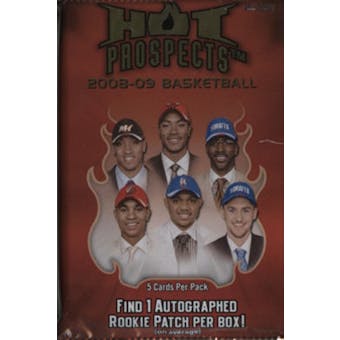 2008/09 Fleer Hot Prospects Basketball Hobby Pack