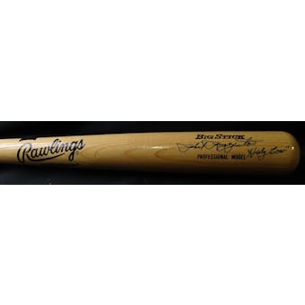 Phil Rizzuto Autographed Rawlings Bat w/ "Holy Cow" insc. JSA RR92067 (Reed Buy)
