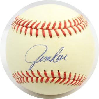 Jim Rice Autographed AL Brown Baseball JSA RR2706 (Reed Buy)