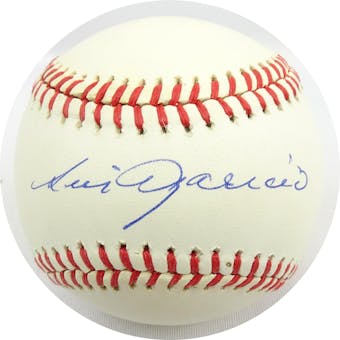 Luis Aparicio Autographed AL Brown Baseball JSA RR92711 (Reed Buy)
