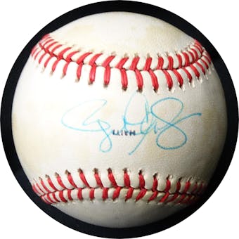 Roger Clemens Autographed 1989 All-Star Game Giamatti Baseball JSA RR92704 (Reed Buy)
