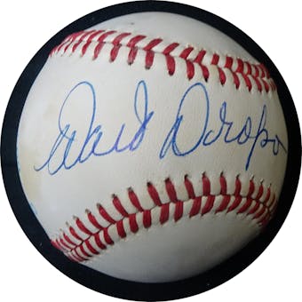 Walt Dropo Autographed Brown Baseball JSA RR92961 (Reed Buy)