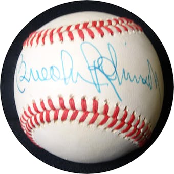 Brooks Robinson Autographed AL Brown Baseball JSA RR92995 (Reed Buy)