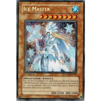 Yu-Gi-Oh Duelist Genesis Single Ice Master Secret Rare