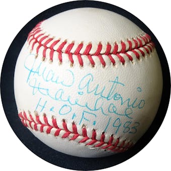 Juan Antonio Marichal Autographed NL White Baseball (HOF 1983) JSA RR77007 (Reed Buy)