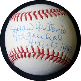 Juan Antonio Marichal Autographed NL White Baseball (HOF 1983) JSA RR77018 (Reed Buy)