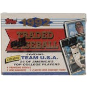 1992 Topps Traded & Rookies Baseball Factory Set