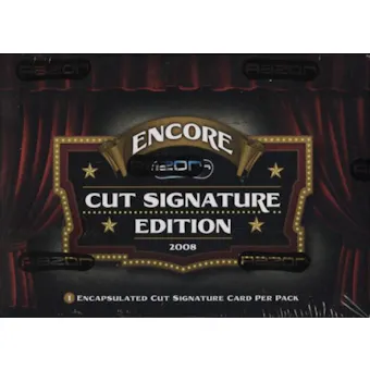 2008 Razor Cut Signature Encore Edition Hobby Box