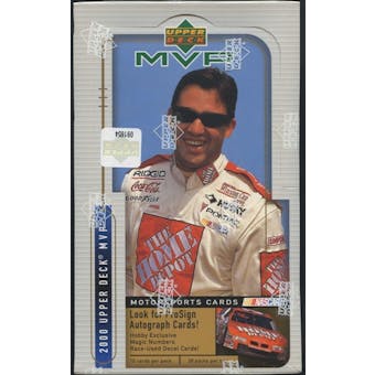 2000 Upper Deck MVP Racing Hobby Box