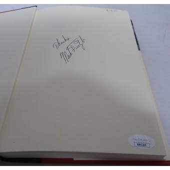 Mark Fidrych Autographed Hardcover Book "No Big Deal" JSA RR92269 (Reed Buy)