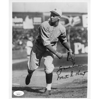 Waite Hoyt New York Yankees Autographed 8x10 B&W Photo JSA RR92325 (Reed Buy)