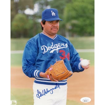 Fernando Valenzuela Los Angeles Dodgers Autographed 8x10 Photo JSA RR92310 (Reed Buy)