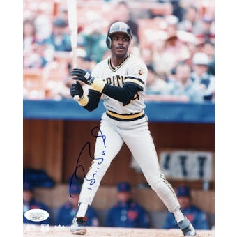 Barry Bonds Pittsburgh Pirates Autographed 8x10 Photo JSA RR92309 (Reed Buy)