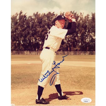 Whitey Ford New York Yankees Autographed 8x10 Photo JSA RR92303 (Reed Buy)