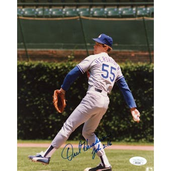 Orel Hershiser Los Angeles Dodgers Autographed 8x10 Photo JSA RR92300 (Reed Buy)
