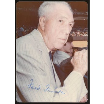 Ford Frick Autographed Photo JSA RR47483 (Reed Buy)