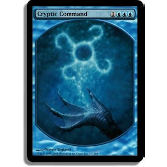 Magic the Gathering Promo Single Cryptic Command Foil (Textless) - NEAR MINT (NM)
