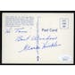 Clarke Hinkle Autographed Twice Signed Postcard (pers.) JSA RR47476 (Reed Buy)