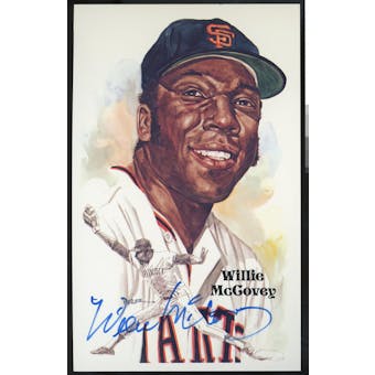 Willie Mccovey S.F. Giants Autographed Perez-Steele Postcard JSA RR47455 (Reed Buy)