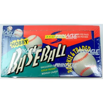 1994 Score Traded & Rookies Baseball Hobby Box (Reed Buy)