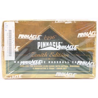 1996 Pinnacle Zenith Baseball Hobby Box (Reed Buy)