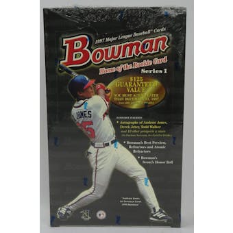 1997 Bowman Series 1 Baseball 20 Pack Box (Reed Buy)