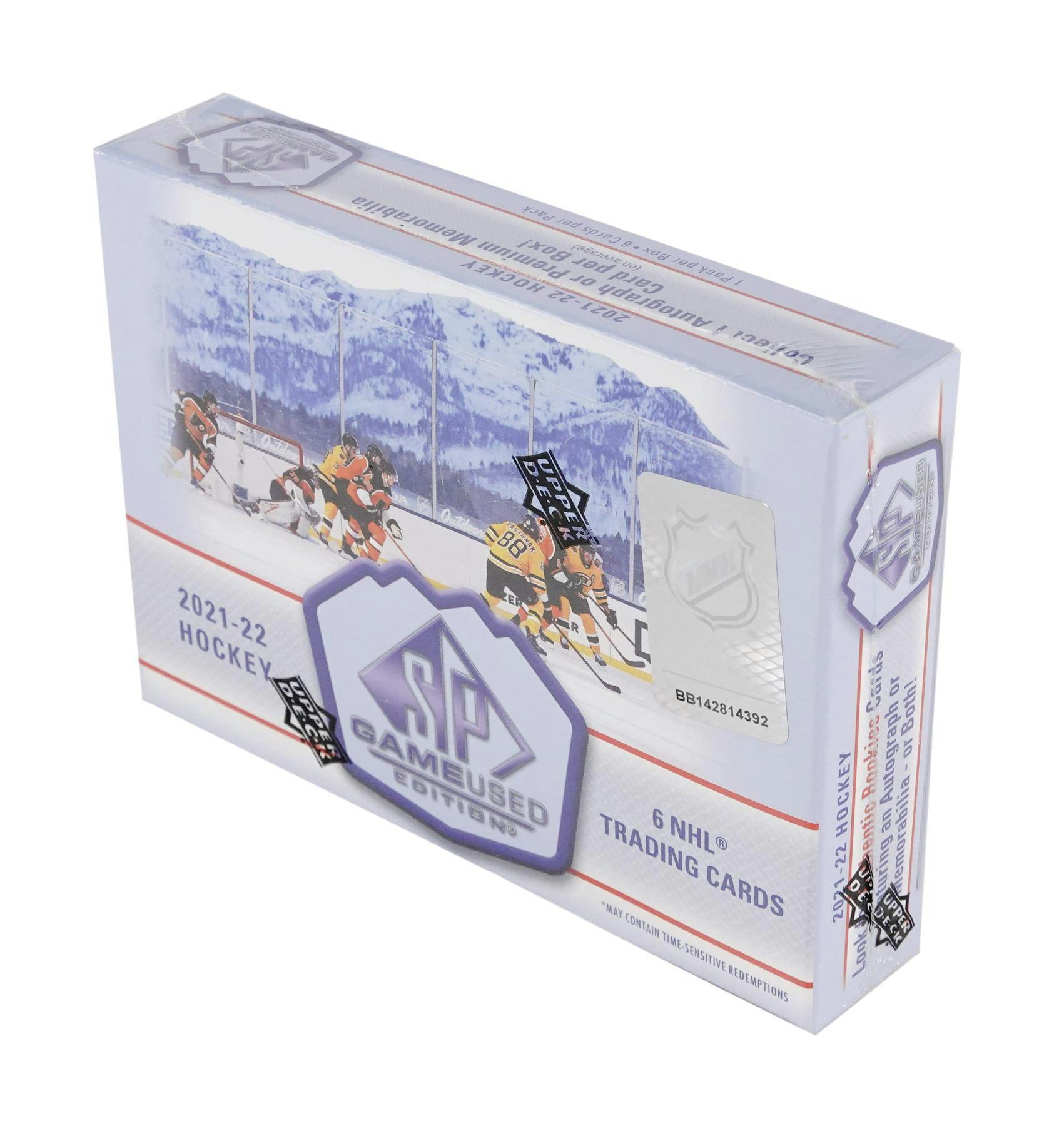 Upper Deck - 2021-22 - Hockey - SP Authentic - Hobby Box — Cardboard  Memories Inc.