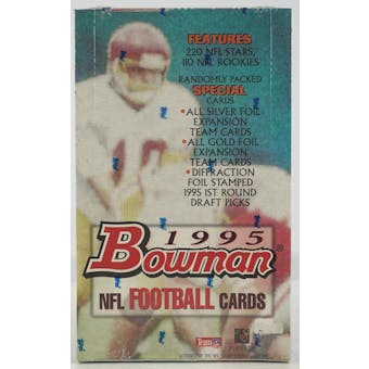 1995 Bowman Football Hobby Box (Reed Buy)