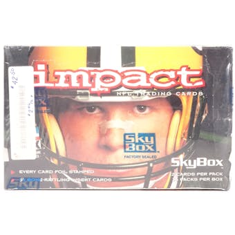 1995 Skybox Impact Football Hobby Box (Reed Buy)