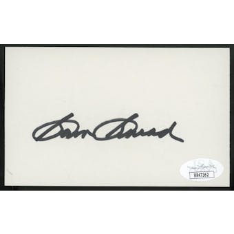Sam Snead Autographed Index Card JSA RR47362 (Reed Buy)