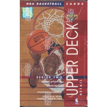 1993/94 Upper Deck Series 2 Basketball Retail Box
