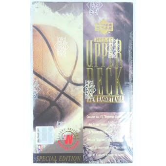 1993/94 Upper Deck Special Edition Western Basketball Hobby Box (Reed Buy)