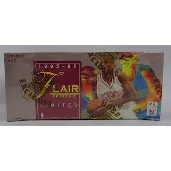 1995/96 Flair Series 2 Basketball Hobby Box (Reed Buy)