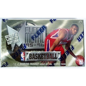 1995/96 Fleer Metal Series 2 Basketball Hobby Box (Reed Buy)