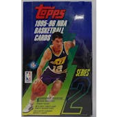 1995/96 Topps Series 2 Basketball Hobby Box (Reed Buy)