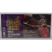 1996/97 Topps Stadium Club Series 2 Basketball Jumbo Box (Reed Buy)