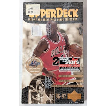 1996/97 Upper Deck Series 1 Basketball Retail Box (Reed Buy)