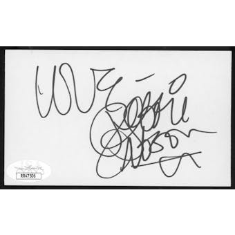 Debbie Gibson Autographed Index Card JSA RR47506 (Reed Buy)