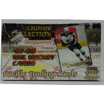 1997/98 Pacific Crown Collection Hockey Hobby Box (Reed Buy)