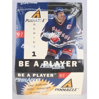 1996/97 Pinnacle Be A Player Series 1 Hockey Hobby Box (Reed Buy)