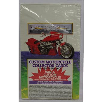 1993 Thunder Motorcycle Hobby Box (Reed Buy)