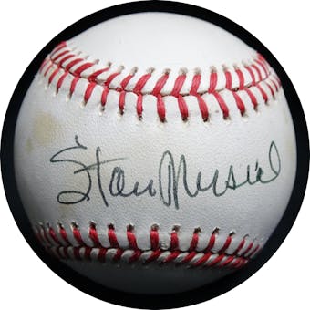 Stan Musial Autographed NL Giamatti Baseball JSA RR92152 (Reed Buy)