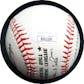 Eddie Mathews Autographed NL White Baseball JSA RR92106 (Reed Buy)