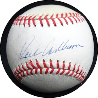 Richie Ashburn Autographed NL Giamatti Baseball JSA RR92114 (Reed Buy)