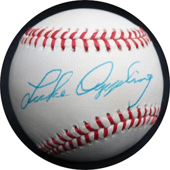 Luke Appling Autographed AL Brown Baseball JSA RR92126 (Reed Buy)