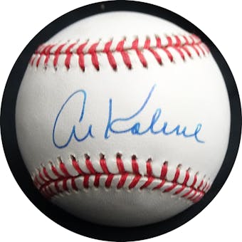 Al Kaline Autographed AL Brown Baseball JSA RR92125 (Reed Buy)