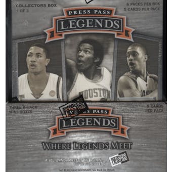 2008/09 Press Pass Legends Basketball Hobby Box